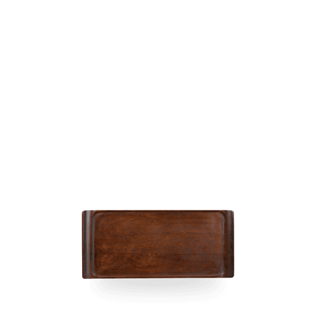Wood Rectangular Fat 30 X 14.5Cm