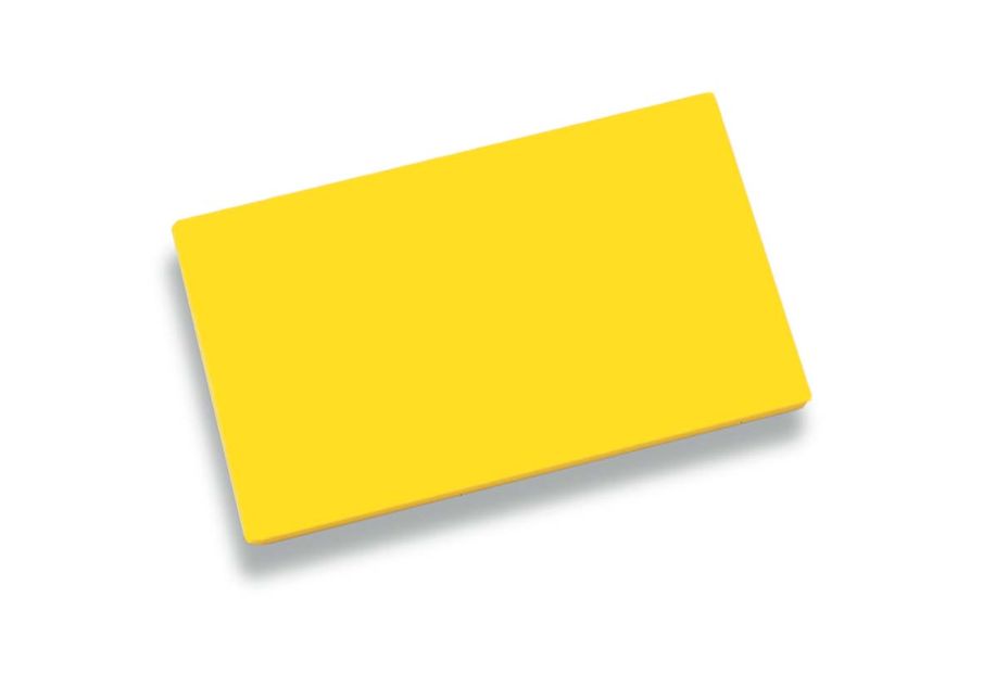 Louis Tellier Cutting board - HDPE 500 - 600 x 400 x 20 mm - Yellow
