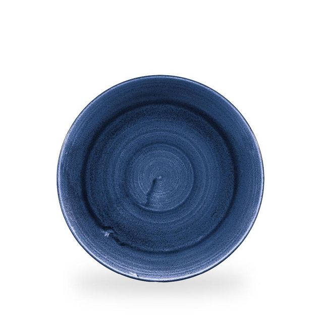 Stonecast Patina Cobalt Blue Evolve Coupe Tallerken 26Cm