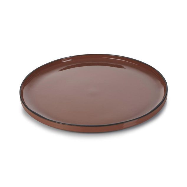 Caractere Presentation Plate 33Cm Cinnamon