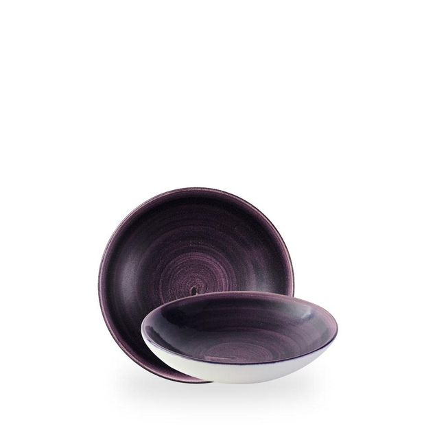 Stonecast Patina Deep Purple Evolve Coupe Bowl 18,2cm 42,6cl