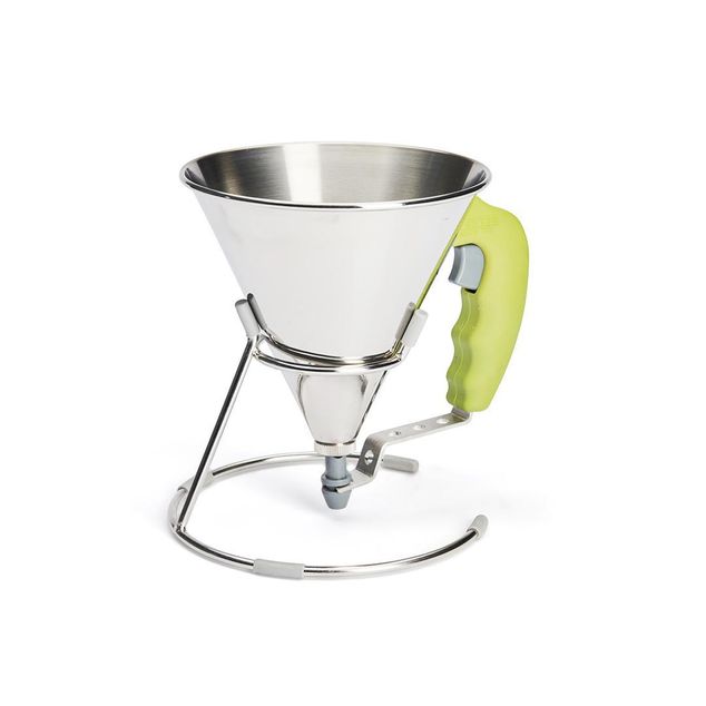 Mini Piston Funnel 0.8 Liter Green