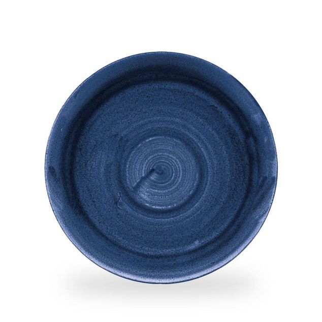 Stonecast Patina Cobalt Blue Evolve Coupe Tallerken 28.8Cm