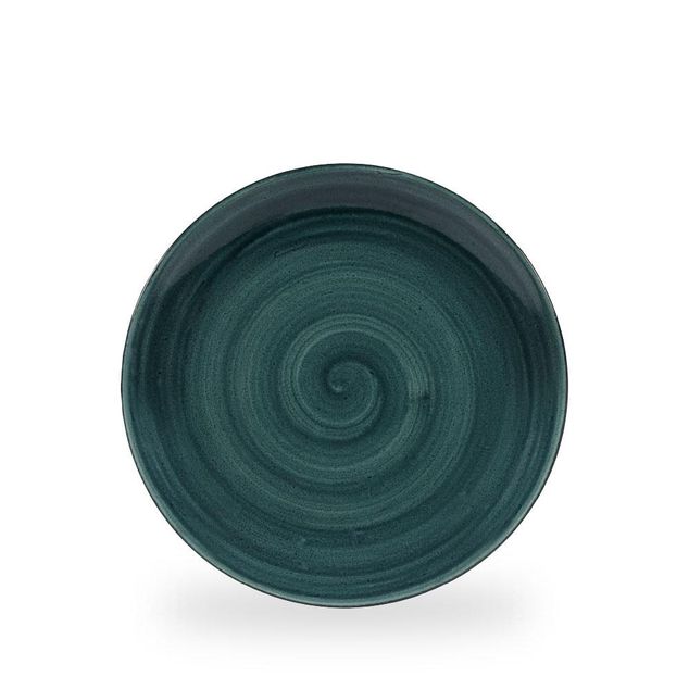 Stonecast Patina Rustic Teal Evolve Coupe Tallerken 26Cm