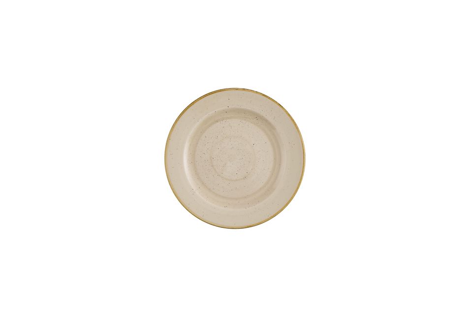 Stonecast Nutmeg Cream / Profile Plate  / 23.4cm