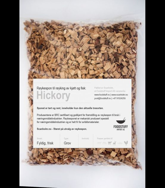 Fumy Røykespon av Hickory GROV | 3 Liter