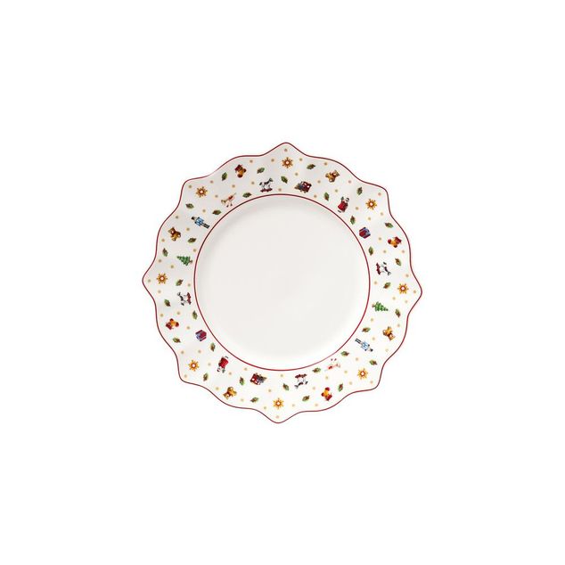 Toy's Delight Flat plate white 28,4 cm 778g