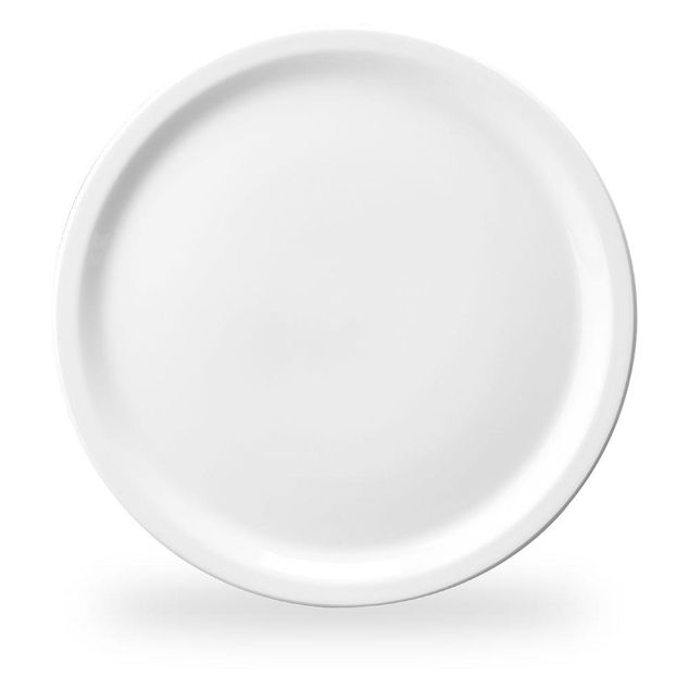 White Nova Pizza Tallerken 34Cm