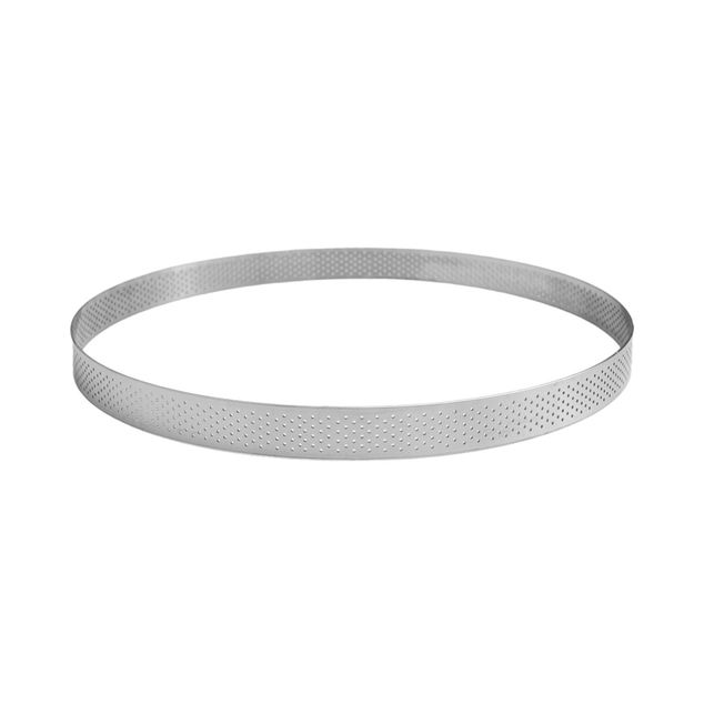 GOBEL St/st Perforated rings diameter 200mm, height 20mm