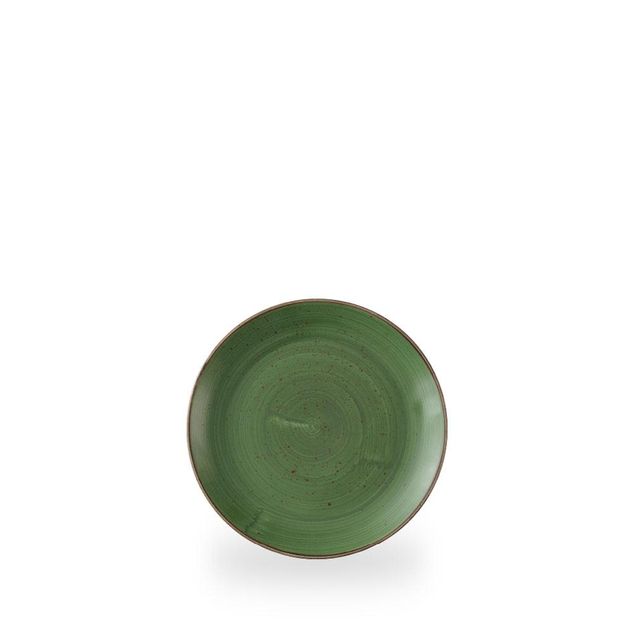 Stonecast Sorrel Green Evolve Coupe Plate 16.5cm