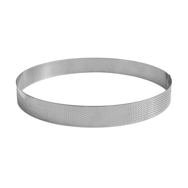 GOBEL St/st Perforated rings diameter 220mm, height 35mm