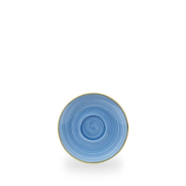 Stonecast Cornflower Blue Cappuccino Saucer 15.6Cm