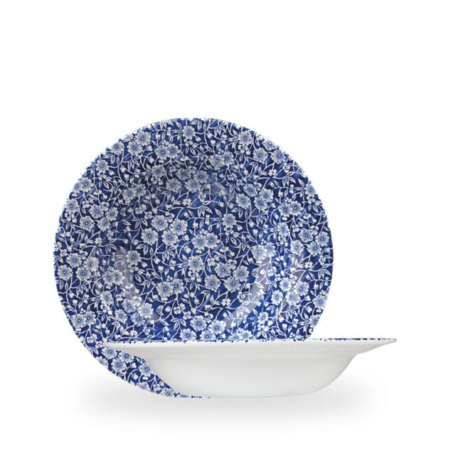 Victorian Calico Prague Profile Rimmed Soup 24.9Cm