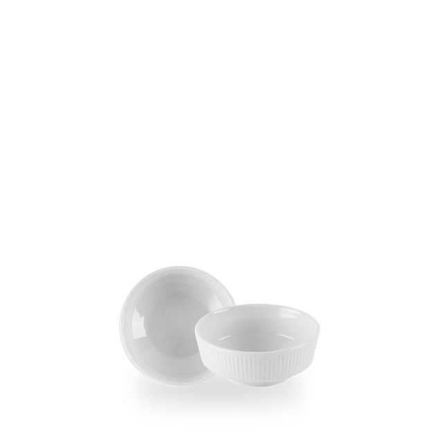 White Kochi Shallow Bowl 26cl Dia:11,5cm
