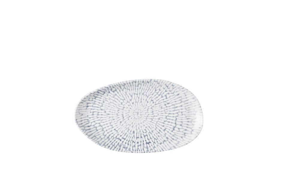 Inked Cascade Indigo * Natural Oblong * 26 x 15cm