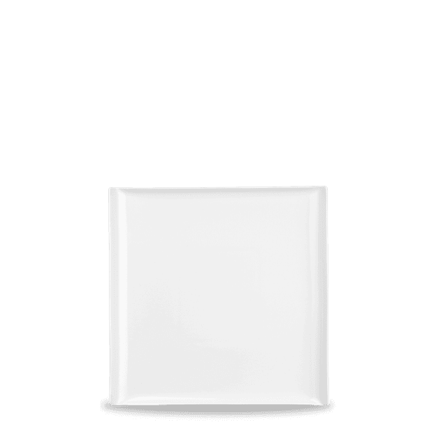 Plastic Sq White Melamine Fat 30.3 X 30.3Cm