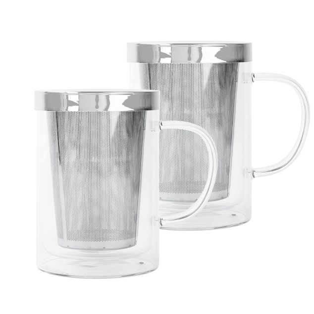 Set 'Tea For Two' 2 Tasses A The Double Paroi 0,4 L Verbena