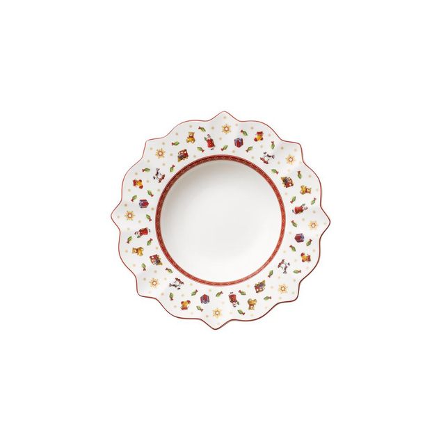Toy's Delight Deep plate white 34 cl 26,4 cm 760g