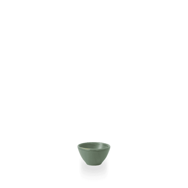 Andorra Green Contour Dip Pot 6Cl H: 4Cm