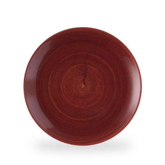 Stonecast Patina Red Rust Evolve Coupe Tallerken 28.8Cm