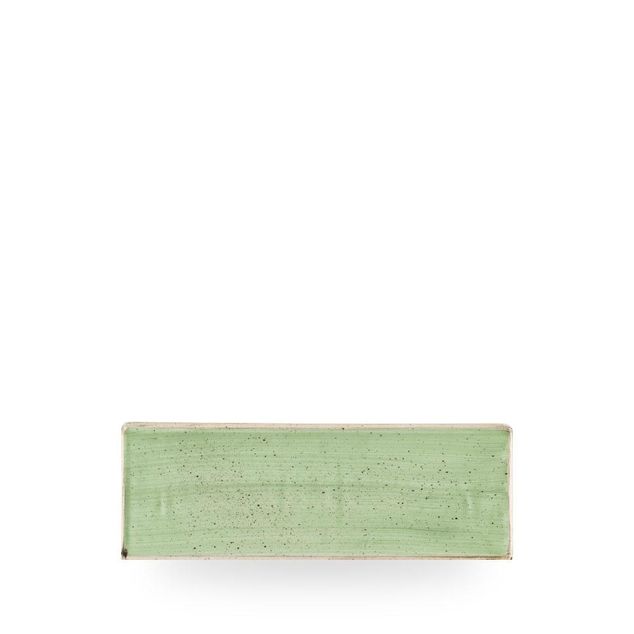 Stonecast Sage Green Oblong Plate 24.7 x 8.8cm