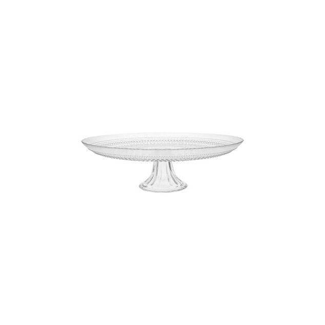 ACCESSORIES Cake Stand 33cm Clear - Ø34cm - H:110cm