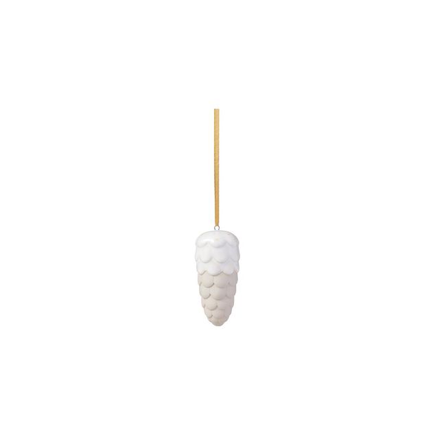 Winter Glow Pine cone ornament 3,7 cm 35g