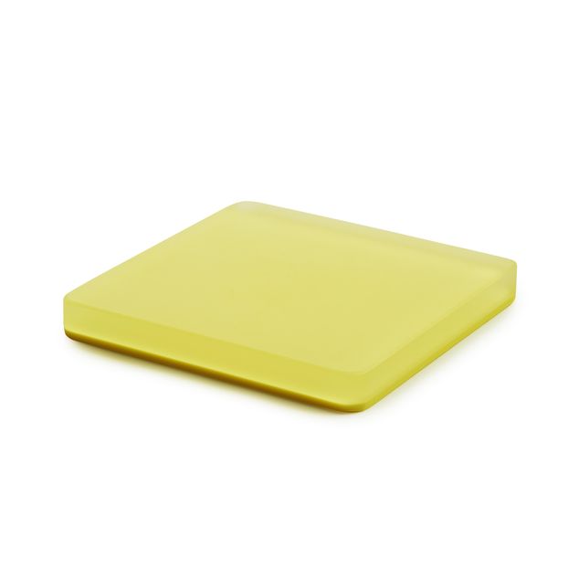 Mealplak Square Pastry Support 8Cm Nacryl Lemon