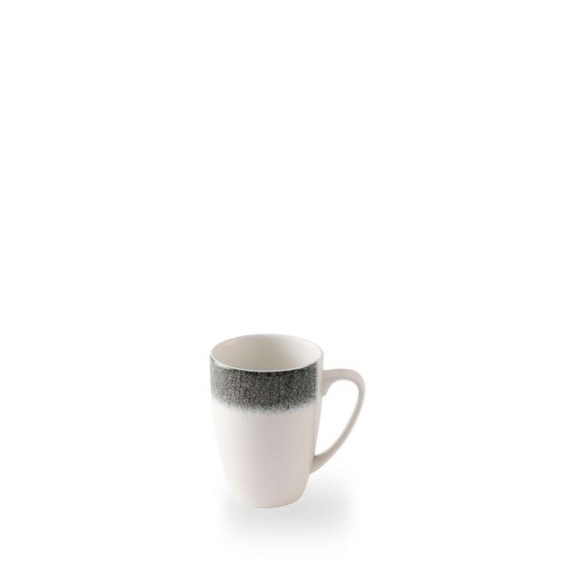 Raku Quartz Black Profile Mug 34cl H: 11cm Dia: 8cm