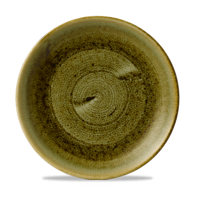 Stonecast Plume Olive Evolve Coupe Tallerken 28.8Cm