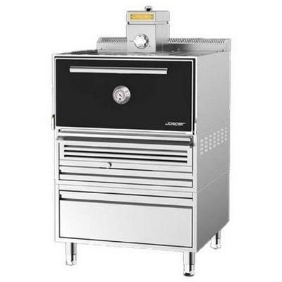 Josper Pro Medium 120 Pers Med Bord Og Skuff Inkl Fullt Josper Bbq Kit (HJX-PRO-M120-TD)