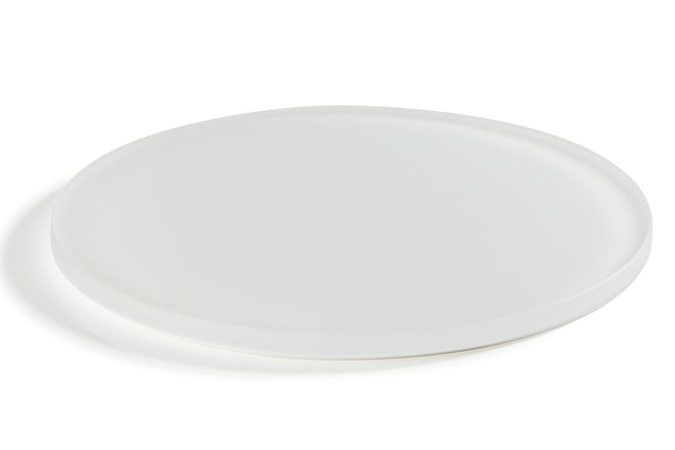 En Scene Round Tray 20Cm Nacryl White