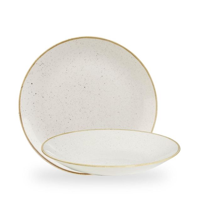 Stonecast Barley White Dyp Coupe Tallerken 28.1Cm