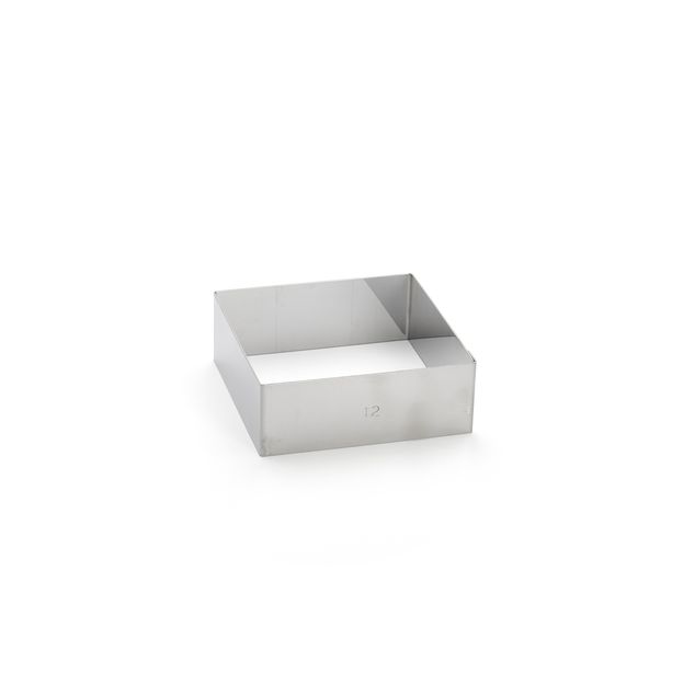Firkantet Ramme I Rf Stål 12X12X4,5 Cm