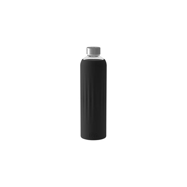 To Go & To Stay Drinking Bottle black 83x83x287mm (1)