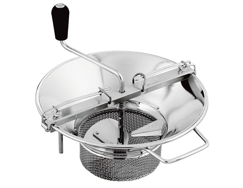 Louis Tellier Professional food mill n.5 - St/st - without sieve
