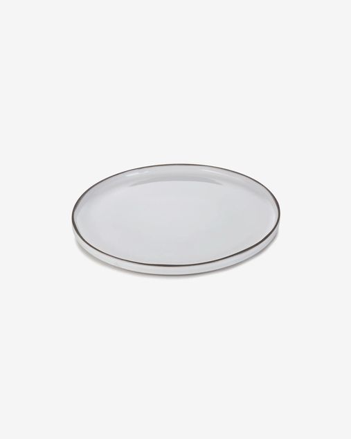 Caractere Presentation Plate 33Cm White Cumulus