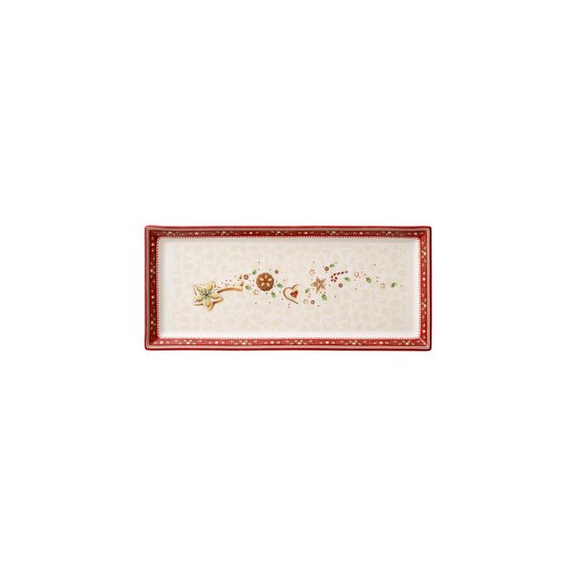 Winter Bakery Delight Cake plate rectangular 1.15kg