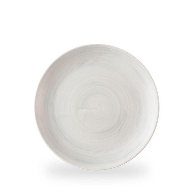Stonecast Canvas Grey Evolve Coupe Plate 26cm