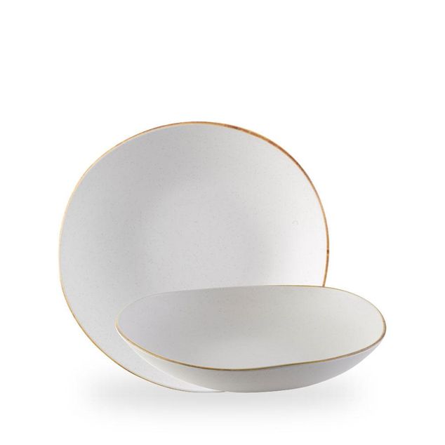 Plastic Melamine Stonecast Trace Bolle 38Cm
