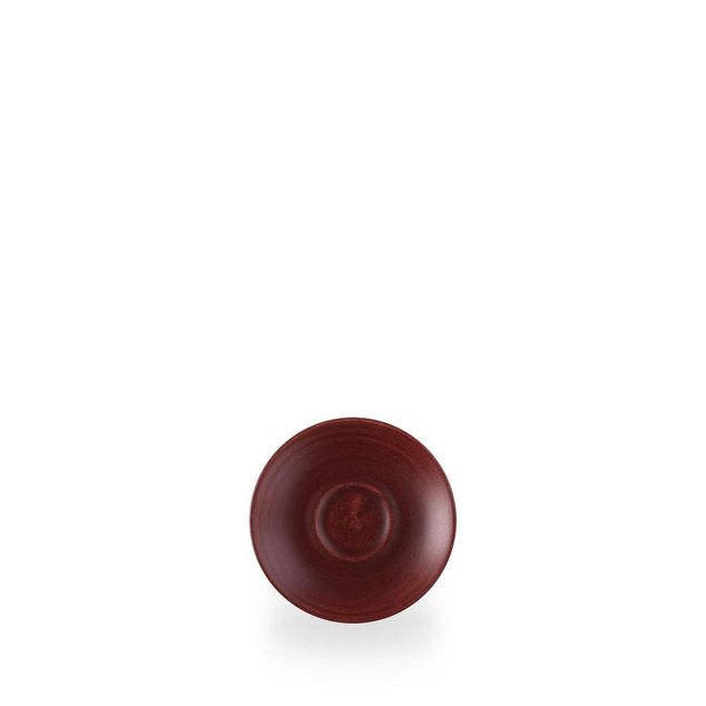 Stonecast Patina Red Rust Espresso Saucer 11.8Cm