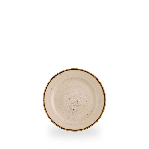 Stonecast Nutmeg Cream / Profile Plate  / 17cm
