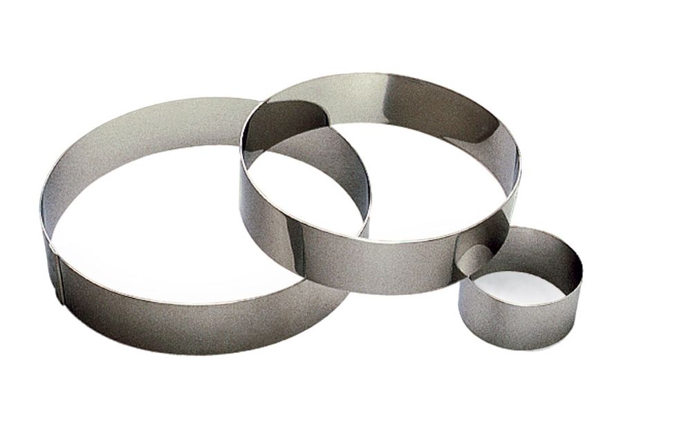 GOBEL St/st mousse ring - Thickness 6/10th - Ø55 mm h45 mm