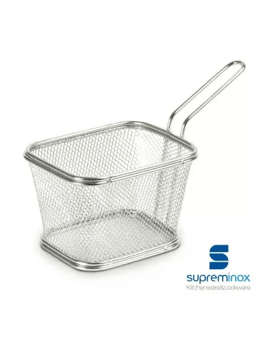 Square Chips Basket 10X9 Cm.