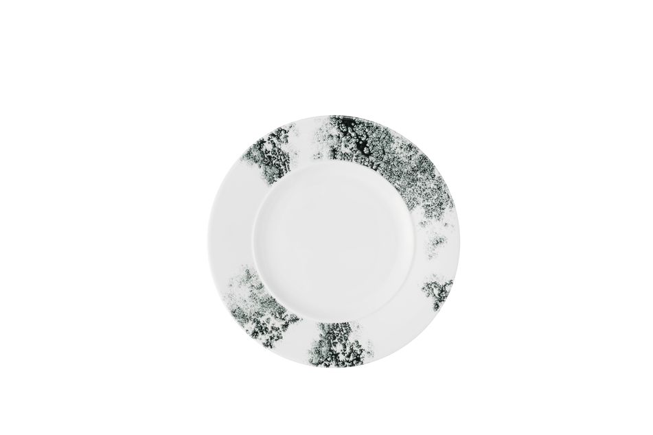 Churchill Ambience Smoke Black Standard Rim Plate 21.7cm