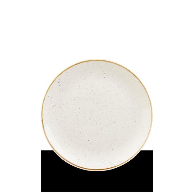 Stonecast Barley White Evolve Coupe Plate 23.2cm