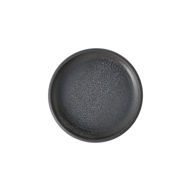ICELAND DARK Plate deep w high edge15cm (4)