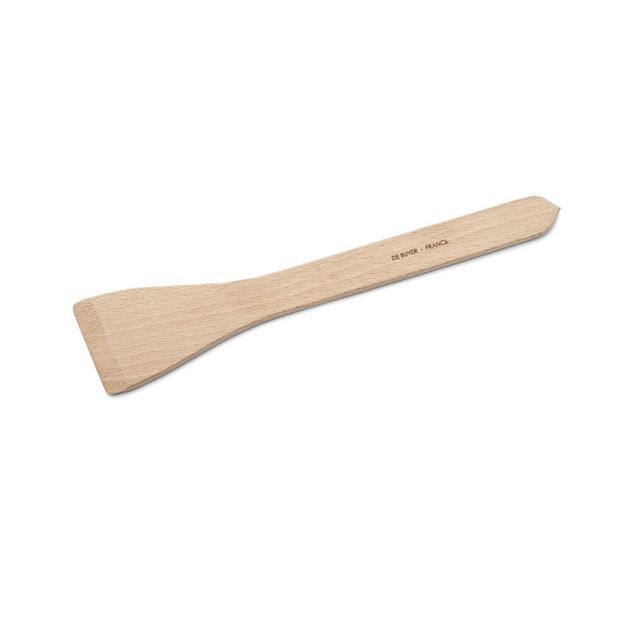 Wood Bevelled Spatula - B Bois 25 Cm