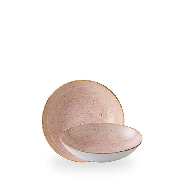 Stonecast Raw Terracotta Coupe Bolle 18.2Cm