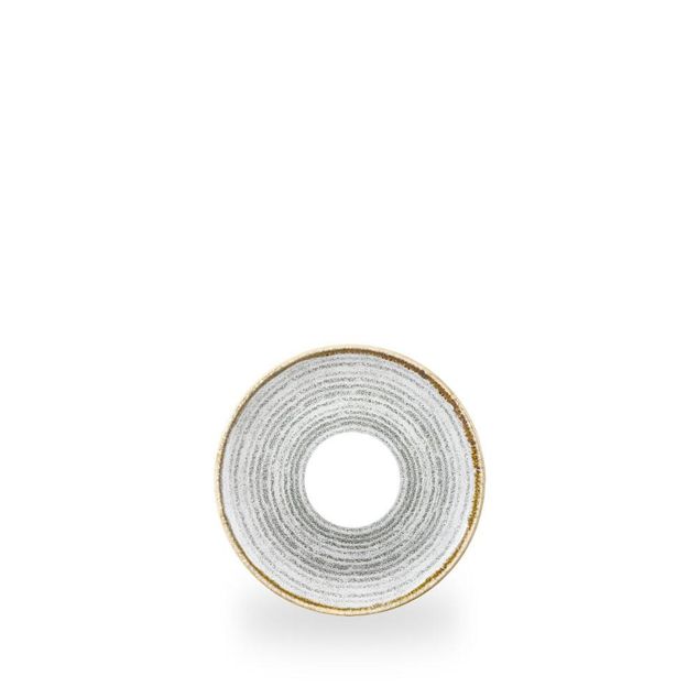 Studio Prints Stone Grey Cappuccino Saucer 15.6Cm